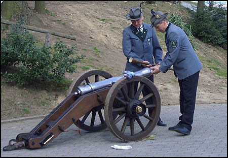 Laden der Kanone