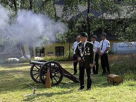 Böllerschuss auf dem Keulenberg 2007