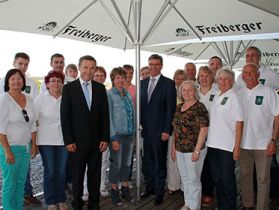 Besuch des Sächsischen Landtag